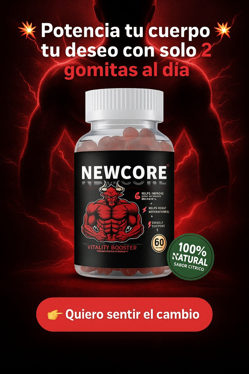 Gomitas Newcore para hombres