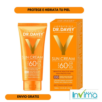 Protector Solar Con Color  DR.Davey SPF60