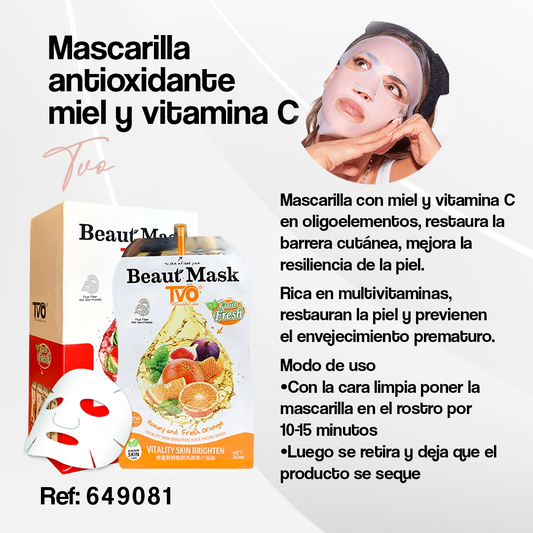 MASCARILLA MIEL Y NARANJA