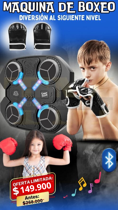 Máquina De Boxeo Para Niños