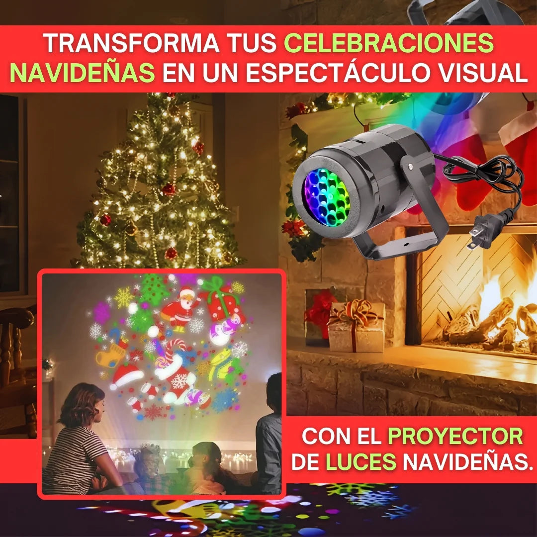 Proyector Mágico de Navidad🎅🎄