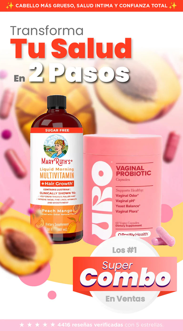 Mary Ruths + Uro Multivitamínicos Y Probioticos